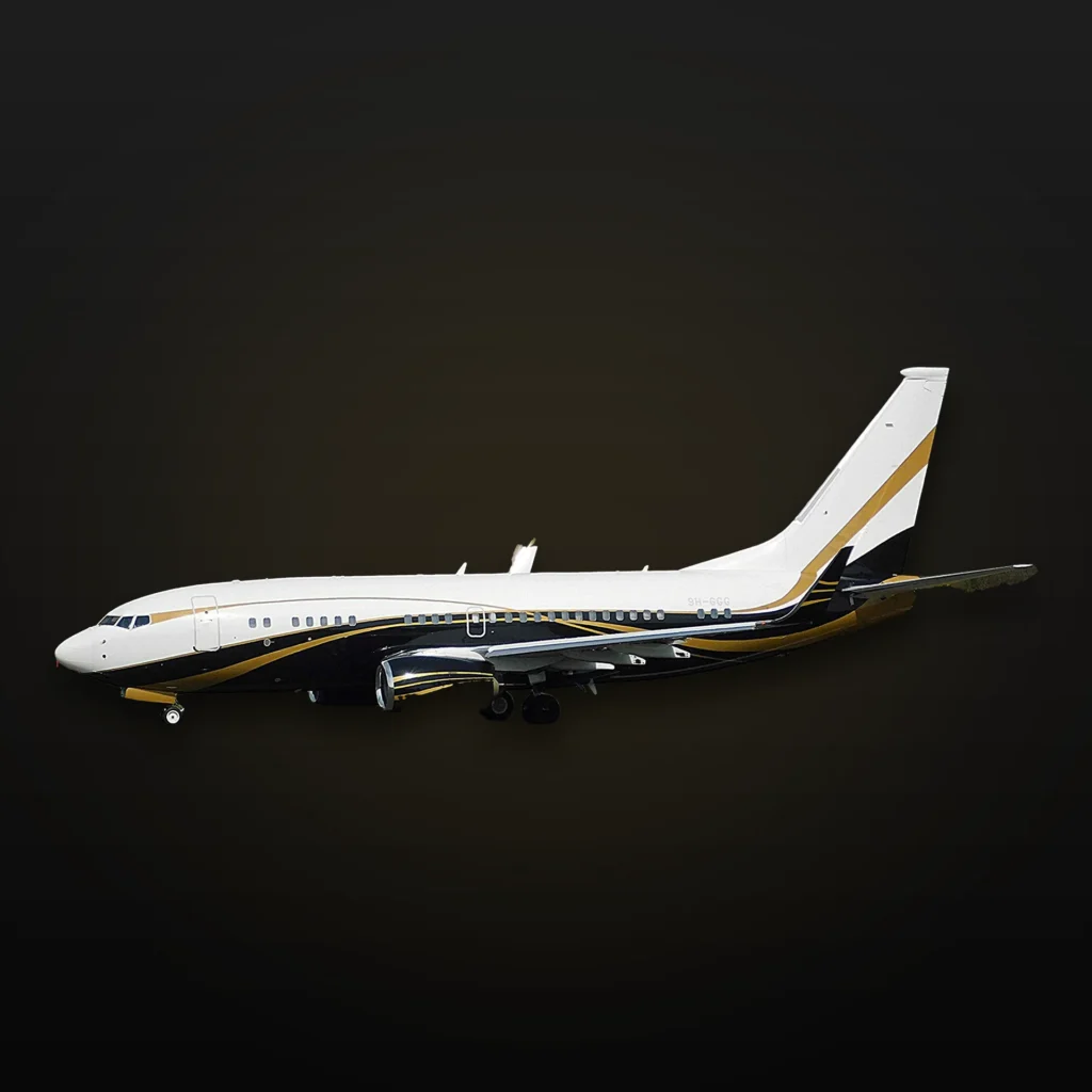 Boeing BBJ MAX 8 corporate airliner jet, exterior