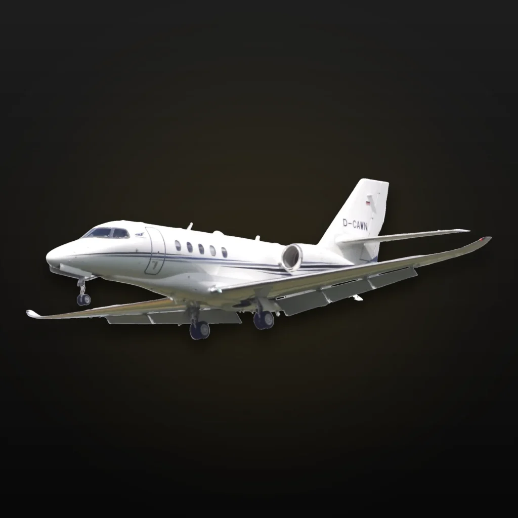 Citation Latitude midsize jet, exterior