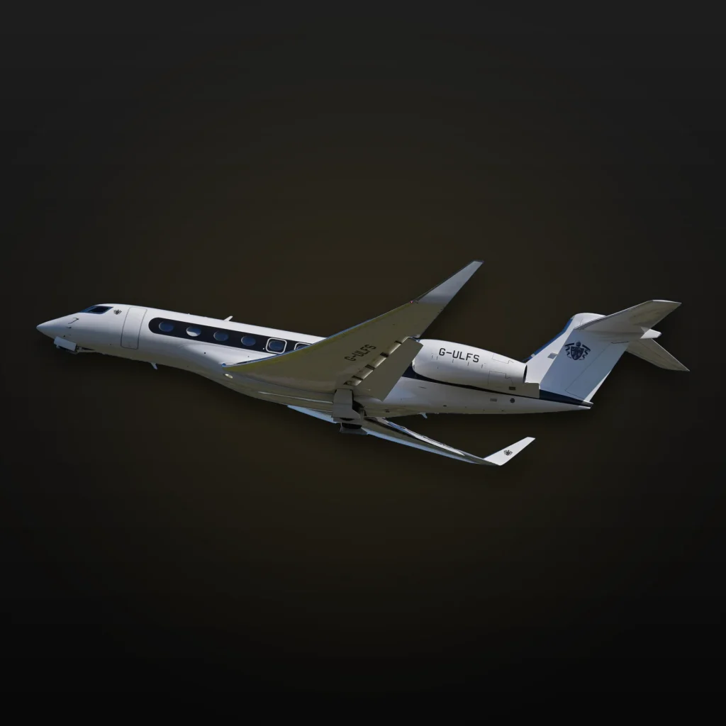 Gulfstream G650ER heavy jet, exterior