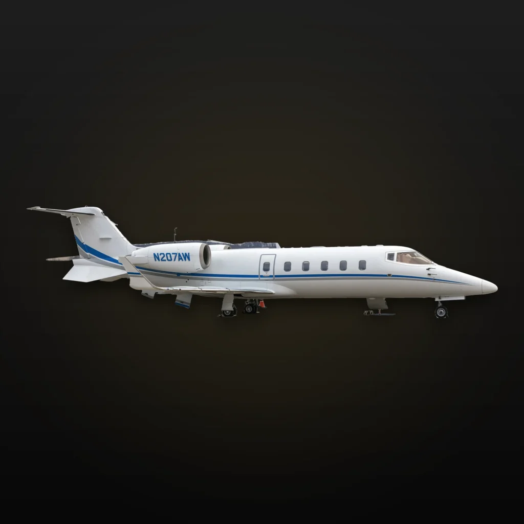 Learjet 60XR midsize jet, exterior